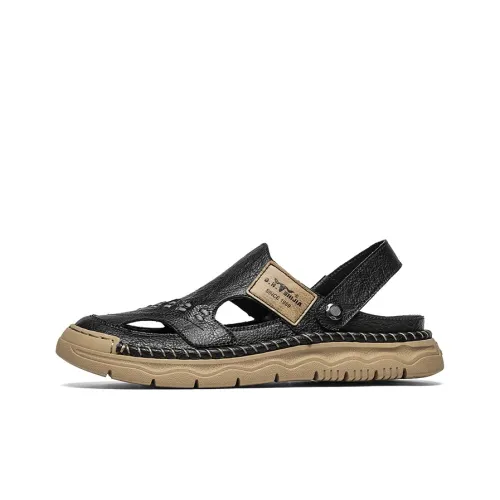 G.N.SHIJIA Black Gold Ox Collection Пляжные сандалии Мужские