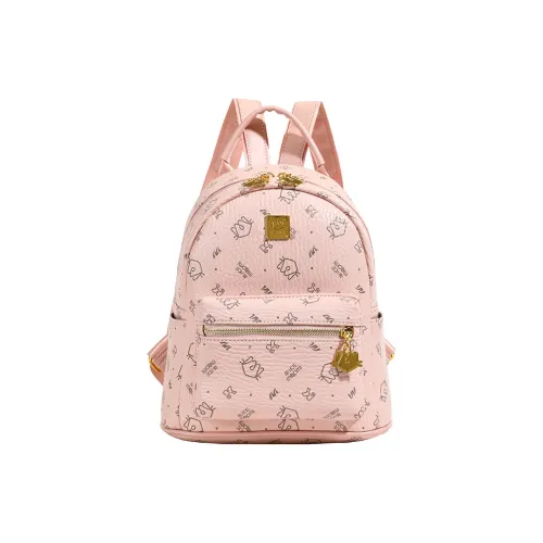 Gerlanx ПУ (полиуретан) Рюкзак Стандартный Женский Розовый Экрю Черный Коричневый