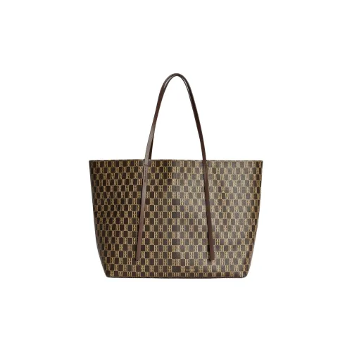 By Malene Birger COPENHAGEN MBC PVC Тоут Сумка Сумка для покупок Сумка на плечо Женская Коричневая