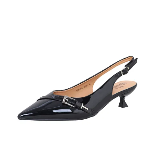 GUDIANFENGDU Узкий каблук Высокие каблуки 4,5 см Женские