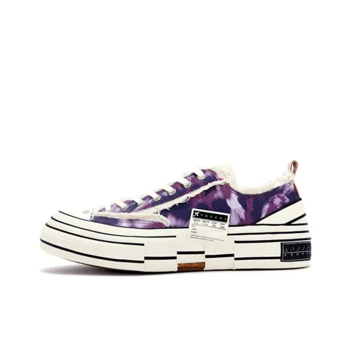 Уличный Dance Ⅲ x Vessel г.O.P.Lows Низкий Топ Кеды Унисекс Фиолетовый