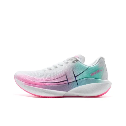 XTEP 360X 2,0 Беговые кроссовки Низкий верх Белый Розовый Зеленый Мужской