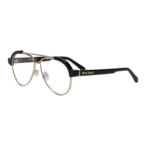 PALM ANGELS Металлические Ацетатные Оправы для Очков Aviator Женские Черные