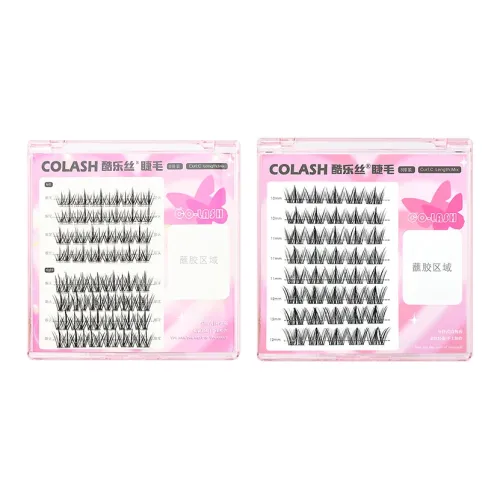 KULESI Двойной заостренный Пшеница+Собака LIKE Круглые Глаза Искусственные ресницы Натуральный удлинение Стиль