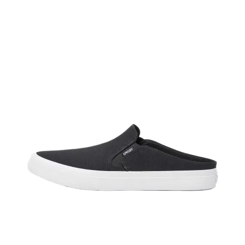 Oakley Устойчивые к истиранию противоскользящие домашние тапочки унисекс черного цвета