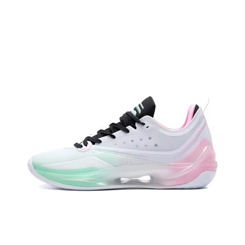 XTEP Youyun 8 Generations Баскетбольные кроссовки Низкий топ Белый Бирюзовый Мужской