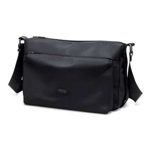 POLO Нейлоновая Сумка через плечо Стандартная Мужская Черная