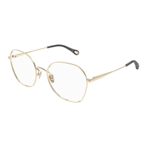 Chloe Металл Нерегулярная форма Оправы для очков Женские Золото