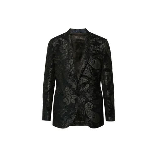ETRO Синий Мужской Деловой Костюм