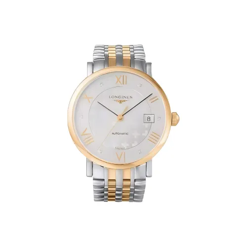 LONGINES Автоматический Механический Movement Унисекс Elegant Collection Часы 37 мм Белые