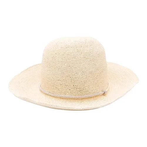 PESERICO Хлопок Кожа Бумага Металл Цилиндры Женские Бежевый