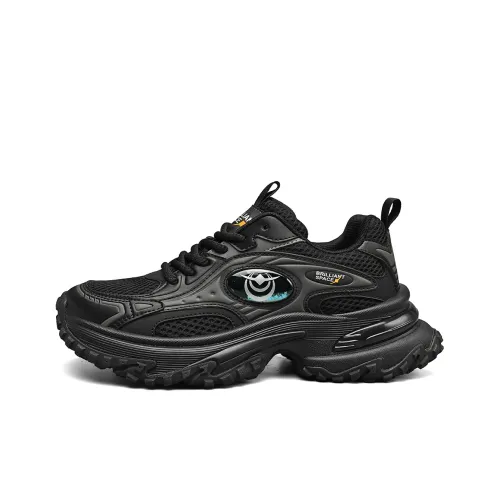 HLA Sparkling Space Low Топ Толстая подошва Кроссовки Мужские