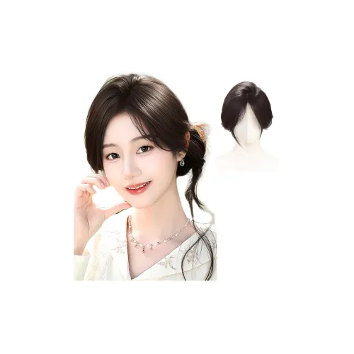 WANWANFENG Атмосфера Женская Перука Человеческие Волосы Короткие Прямые Волосы