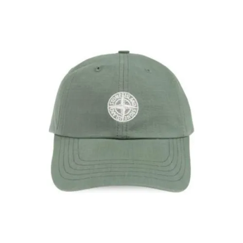 STONE ISLAND Хлопок Кепки Мужские Зеленые