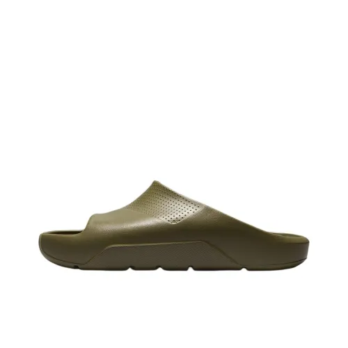 Джордан Post Silde Slip-Resistant Слипоны Женские Оливково-Зеленый
