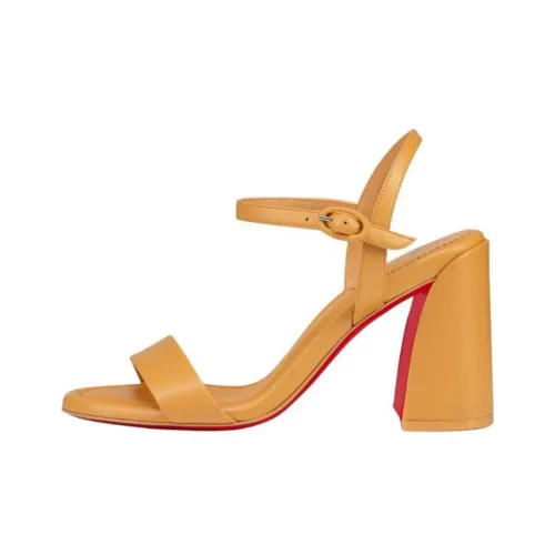 CL LUBOTING MISS Simple Love One Ремешок Сандалии 8,5 см Женские Коричневый