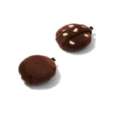 Цвет: Короткий бархат розовый, 2 шт