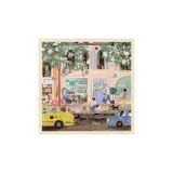 Пудра зеленого цвета