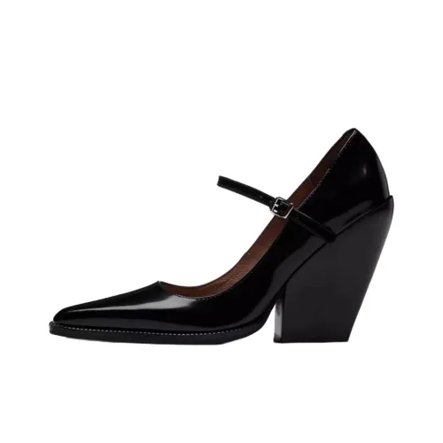 Jeffrey Campbell Туфли Мэри Джейн Черные Женские