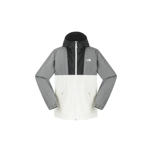 THE NORTH FACE FIX/Дюнный белый/Жемчужно-серый Мужская одежда для защиты от солнца