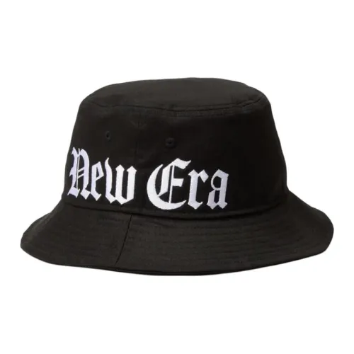 New Era В зависимости от официального сайта Bucket Hats Unisex Черный