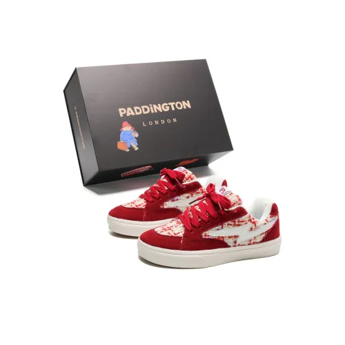Paddington Bears Износостойкие и Легкие Низкие Кроссовки для Скейтбординга Унисекс