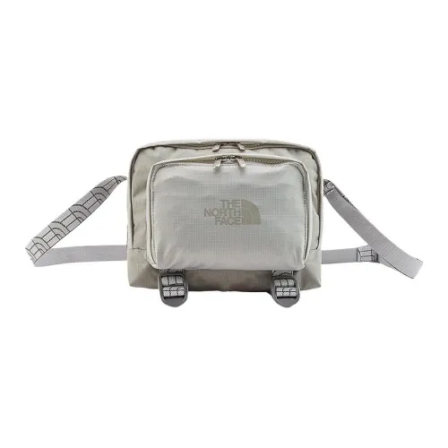 The North Face 3L Туристические сумки Ткань с нейлоном серебряная унисекс