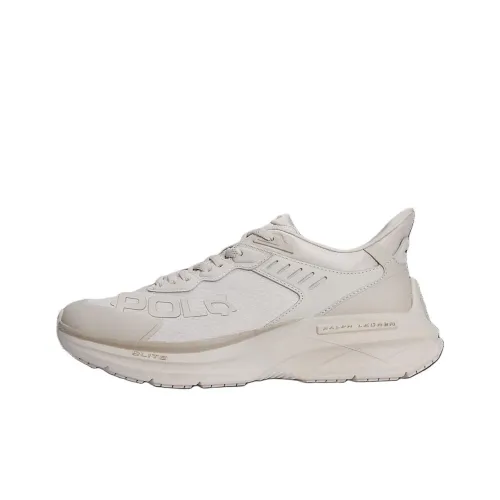 Polo Ralph Lauren Корт Лезвие Низкий Топ Повседневная Обувь Мужская Белая