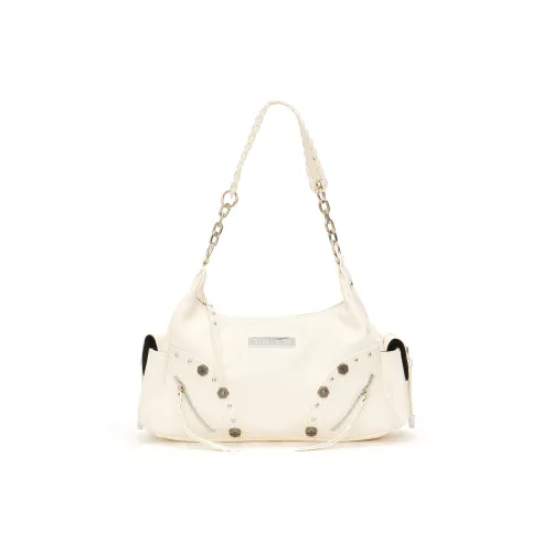 BONSAI STUDIO Микрофибра Сумка через плечо Женская Белая