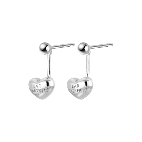 EAR PARTNER Серебро S925 игла медные серьги-гвоздики женские