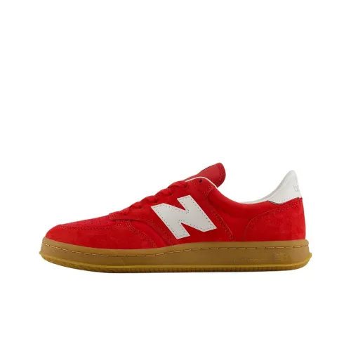 New Balance NB T500 Low Топ Скейтборд Кроссовки Унисекс Красный