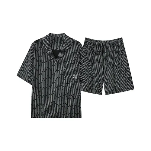XISHE Черный Женские Пижамные Комплекты