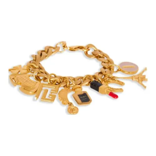 BALMAIN Эмаль Латунь Сплав Цинка Браслеты Женские Золото