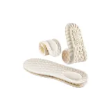 [Графит Серый 3 Упаковки] Латекс Антибактериальный Запах Устойчивый - Удобный для длительного ношения | Регулировка размера обуви