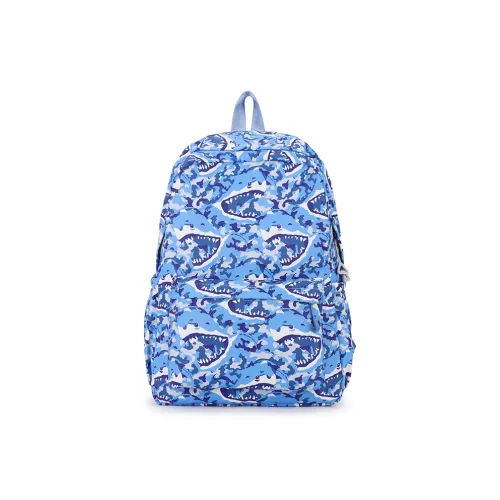 BUBM Нейлон Рюкзак Стандартный Унисекс Небесно-Синий Темно-Синий Серый Фиолетовый Зеленый