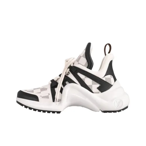 LOUIS VUITTON Archlight Low Топ Толстоподошвенные кроссовки Женские Белые