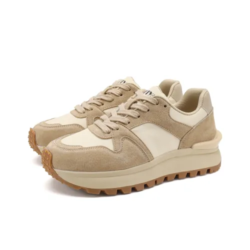 Safiya Амортизация Износостойкий Низкий Топ Повседневная Обувь Женская Хаки