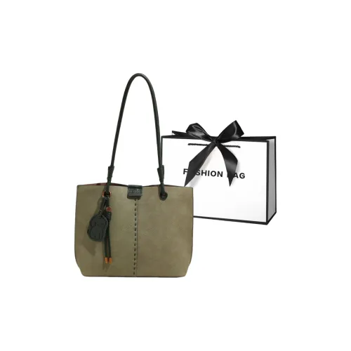 LETOO ПУ (полиуретан) Тоут Сумка Сумка через плечо Женская Зеленая