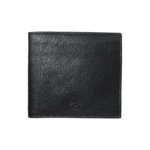 Il Bisonte Кожа Кошелек Мужской Черный