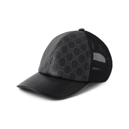 GUCCI Хлопок Бейсболки Мужские Черные