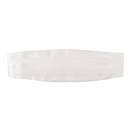 TF Silk Metal Belt Unisex White