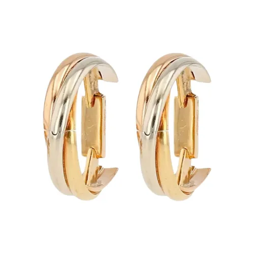 Cartier 18K Розовое золото Запонки Женские Золото