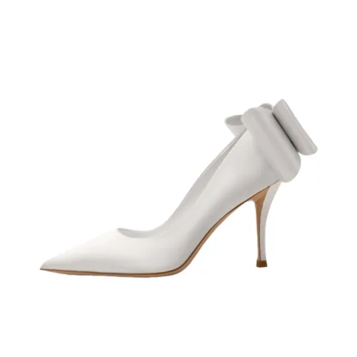 Houseofavenues Узкий каблук Высокие каблуки Женские Белые