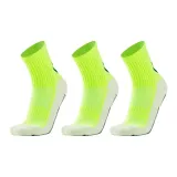 Носки Crew, Клей, Точка, Футбольные носки, Неон, 3 упаковки.