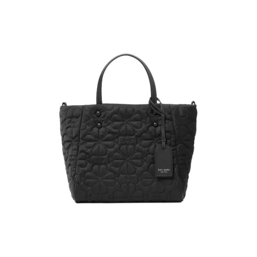 Kate Spade Ткань Тоут Сумка Сумка для покупок Сумка через плечо Сумка Маленькая Женская Черная