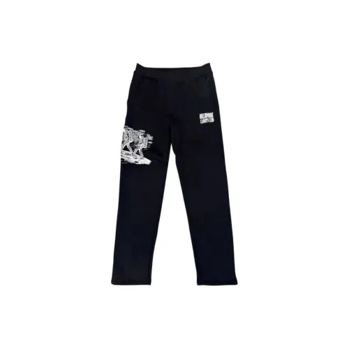 BILLIONAIRE BOYS CLUB CO-TITLED SS25 Вязаные тренировочные брюки Мужской Черный