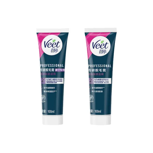 VEET Крем для депиляции подмышек увлажняющий 100 мл + 100 мл