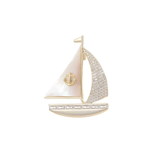 Фиолетовые броши унисекс