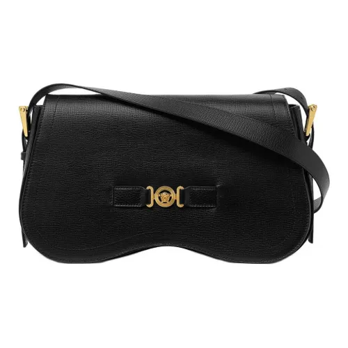 FANSIZHE MEDUSA BIGGIE серия с рельефной телячьей кожей сумка через плечо большая мужская черная