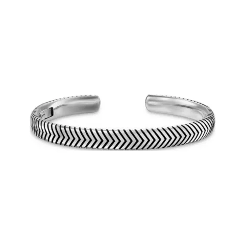 David Yurman Серебряный Браслет Мужской Серебряный
